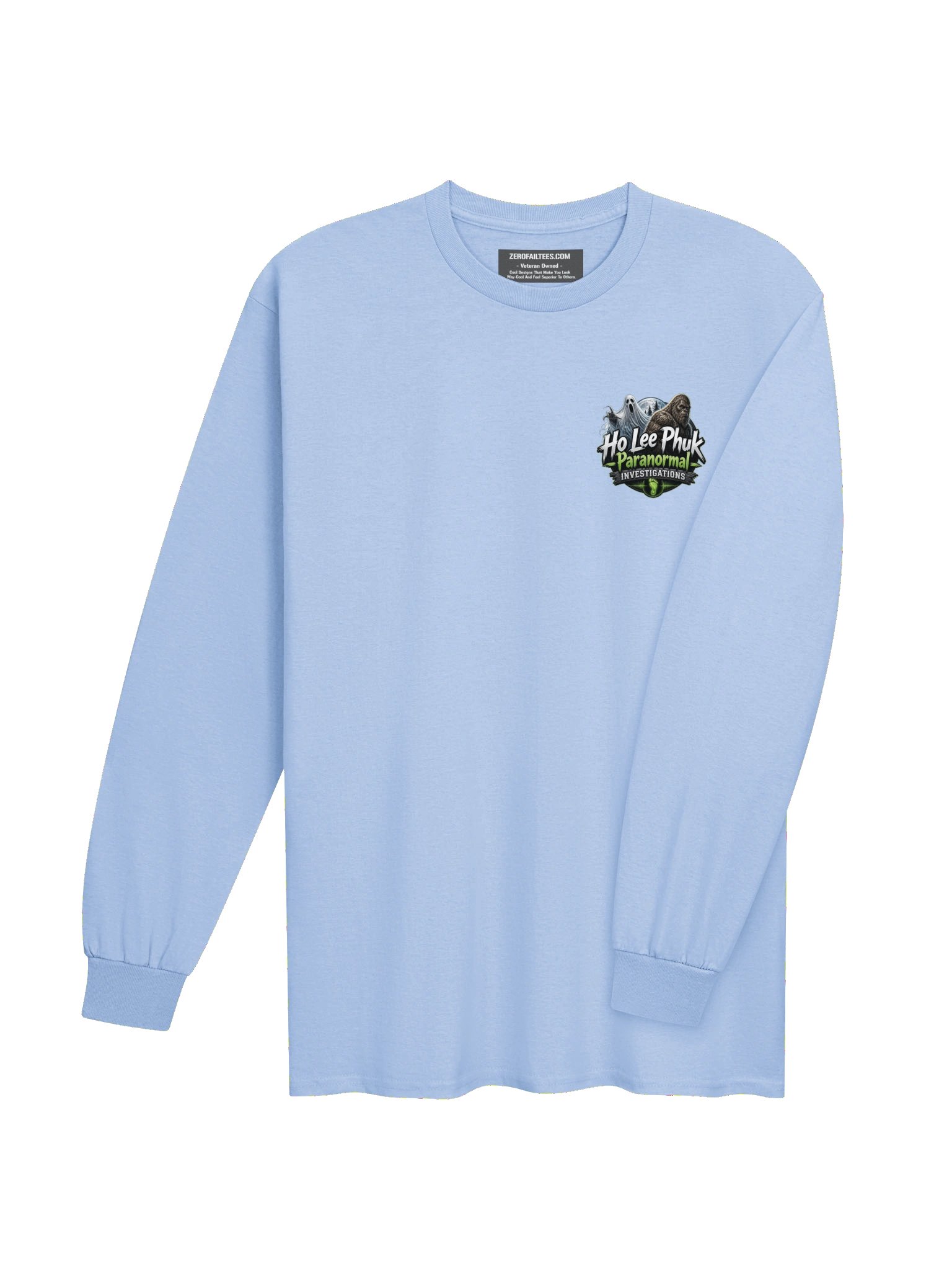 Ho Lee Phuk Paranormal Investigations Cotton Long Sleeve T-Shirt product image (16)