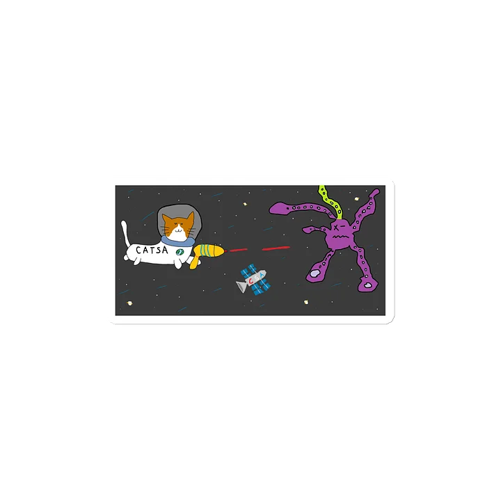 Space Cat Magnet product image (2)