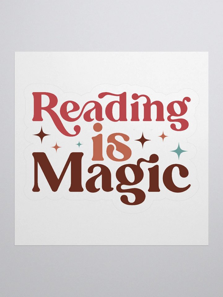 "Reading is Magic" Sticker product image (1)