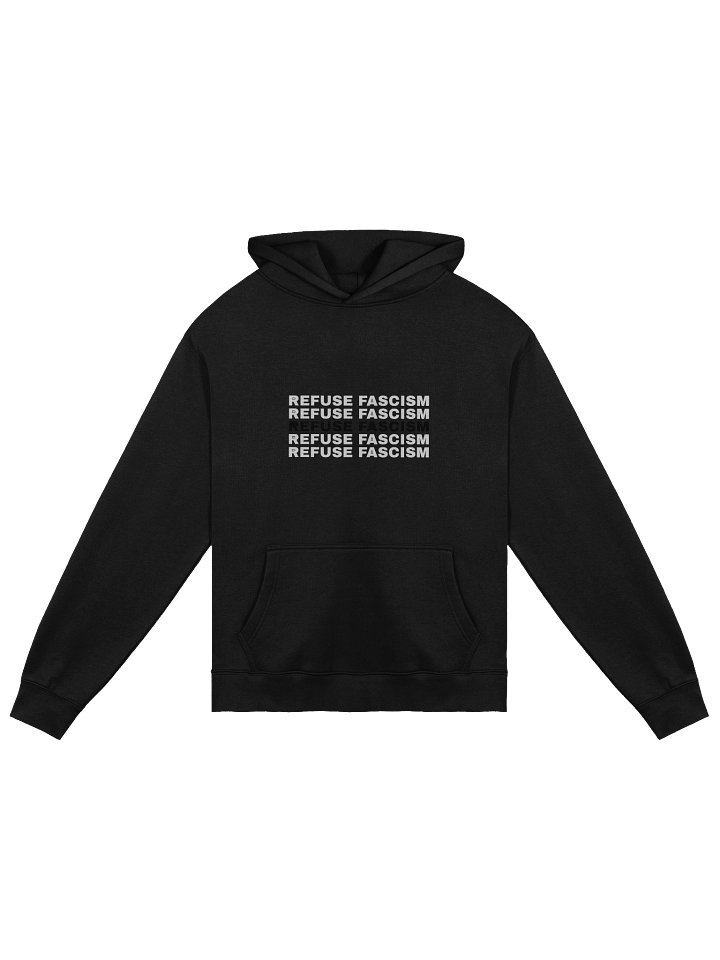 Refuse Fascism on Repeat Hoodie product image (1)