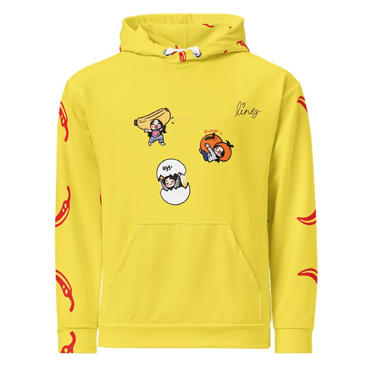 Lingling Kwong Unisex Spicy Banana Hoodie product image (1)