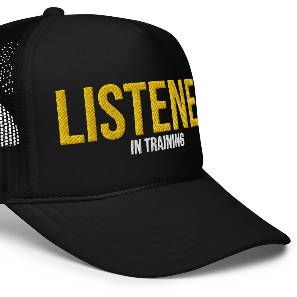 Listening Trucker Hat product image (5)