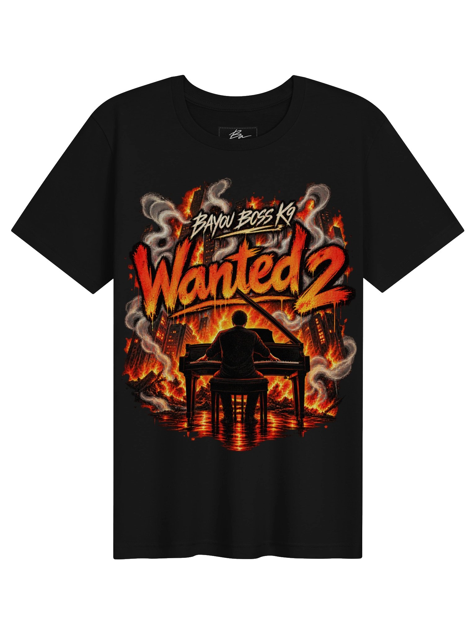 Wanted 2 — Burn It Down Graphic Tee product image (1)