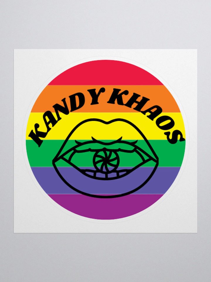 Kandy Khaos Pride Sticker product image (1)