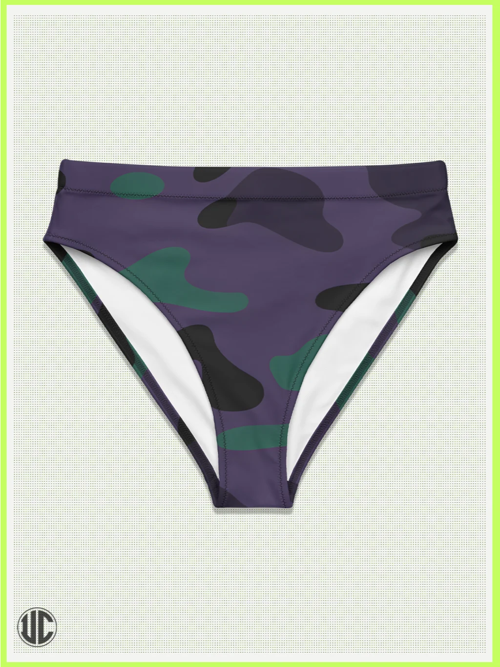 UnkoCon – Midnight Purple Camo Bikini Bottom product image (1)