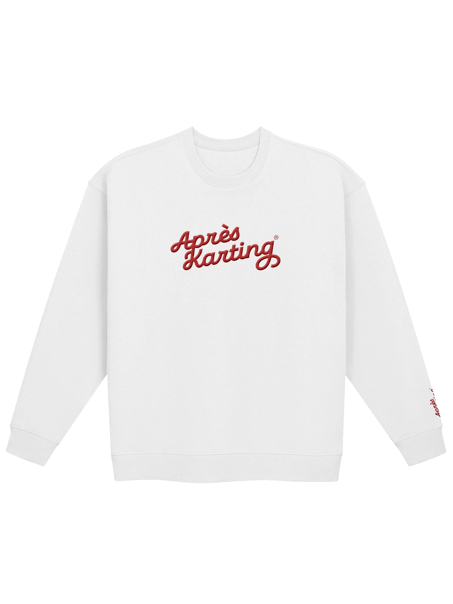 The Classy Sweatshirt - Red