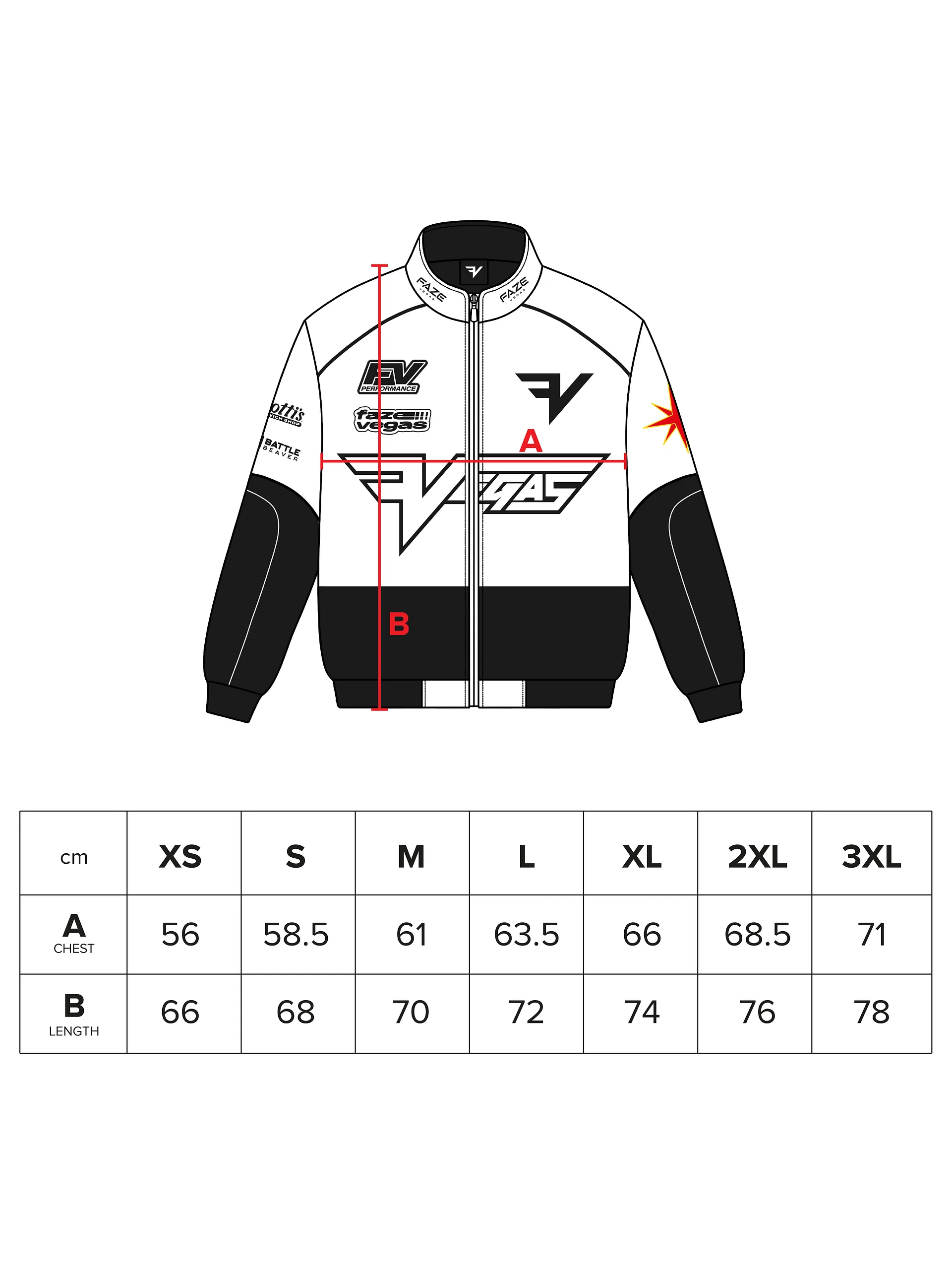 FaZe Vegas Champs 2026 Racing Jacket product image (6)