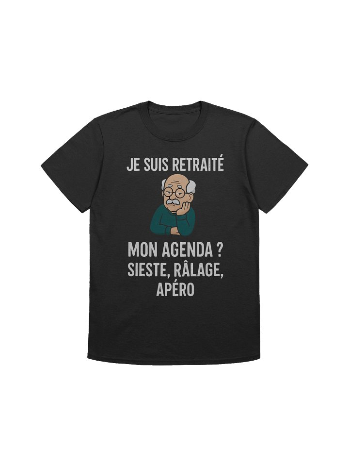 Je suis retraité mon agenda ? sieste râlage apéro product image (2)