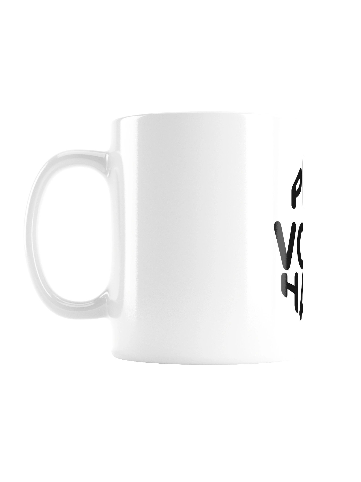 PROVOKÄHAUS Signature Glossy Mug — White product image (1)