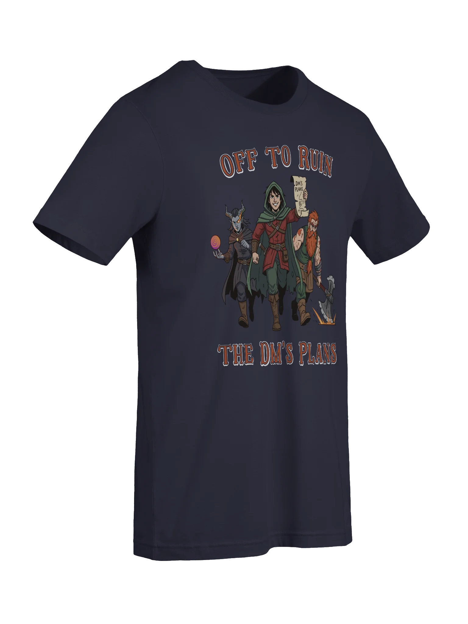 Off to Ruin the DM's Plans Supersoft T-Shirt product image (2)