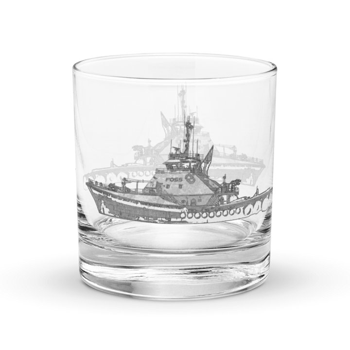 Foss tug Rocks Glass 10.5oz product image (1)