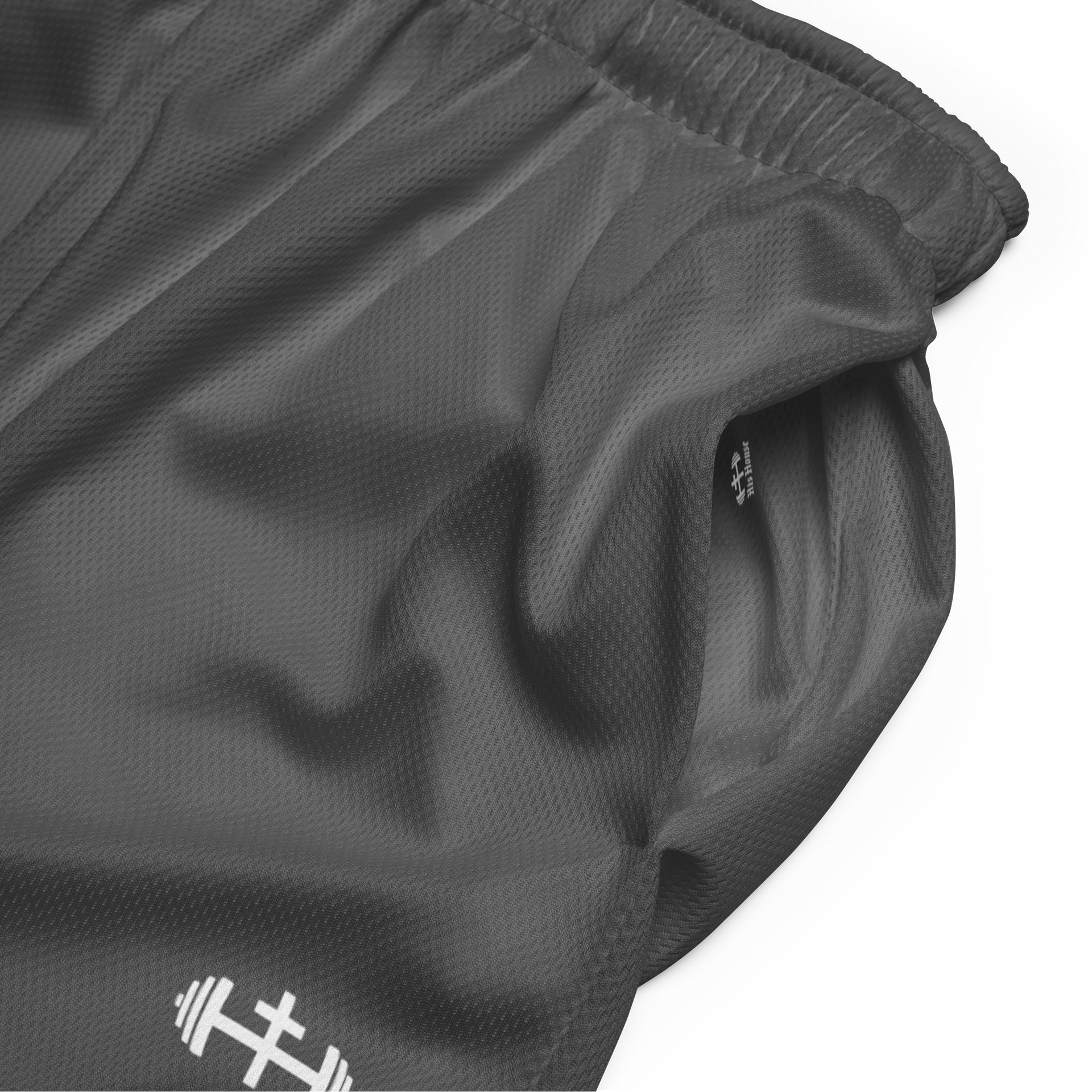 His House Mens Performance Mesh Shorts - Grey product image (5)