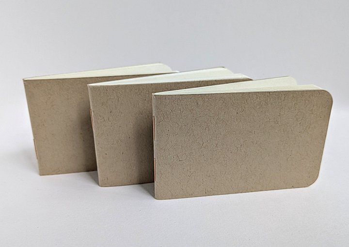 Wallet Notebooks (3-pack) - Kraft product image (1)