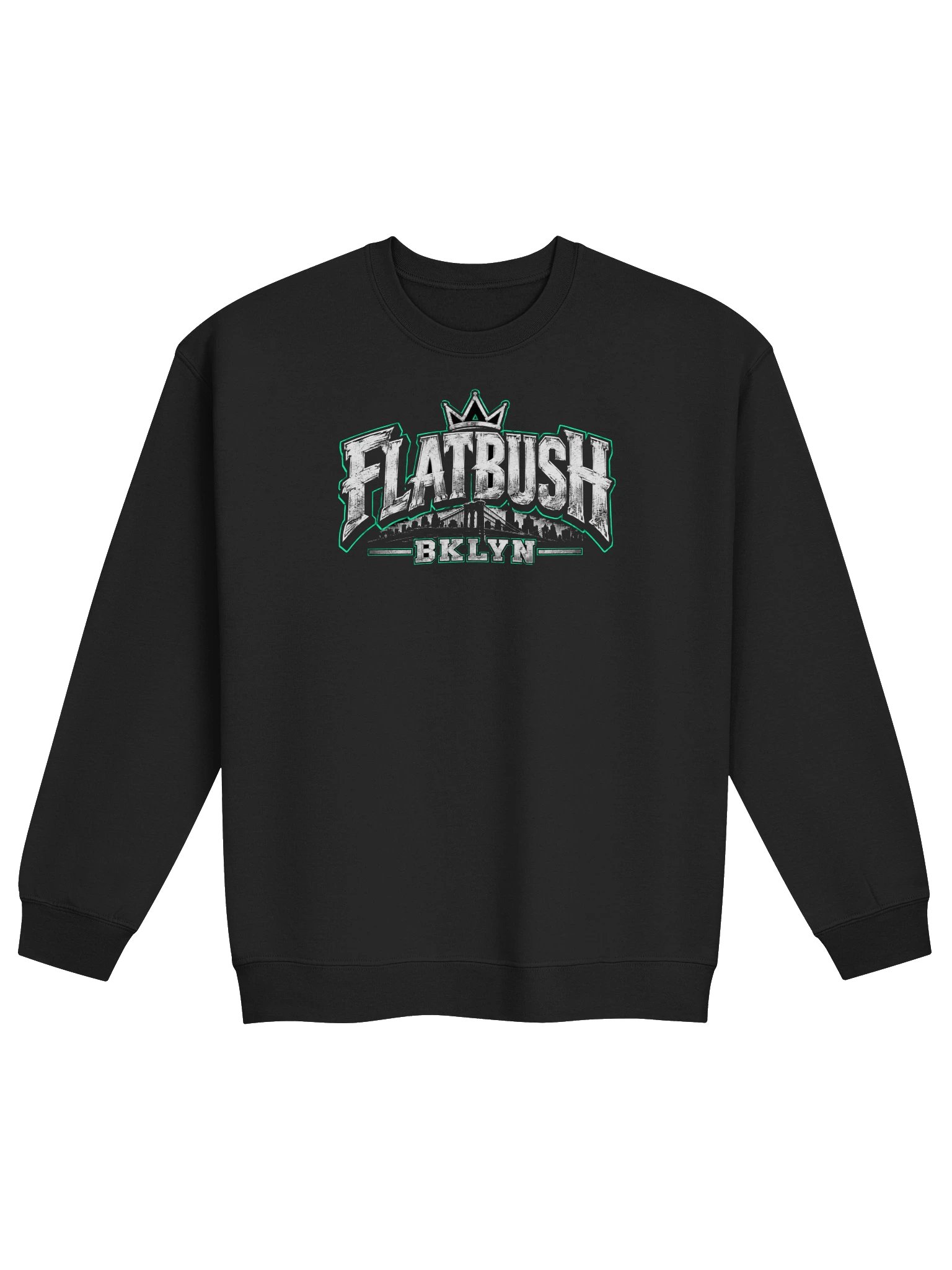 Flatbush Bklyn Crewneck Sweatshirt (Blue) product image (1)