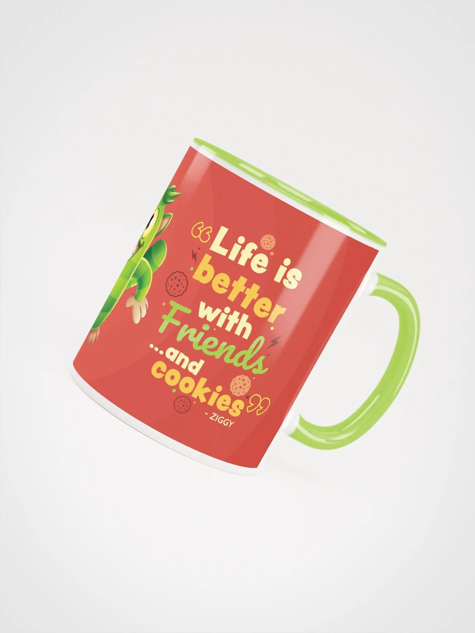 Cookie Cats - Ziggy Whimsical Friends Ceramic Mug product image (4)