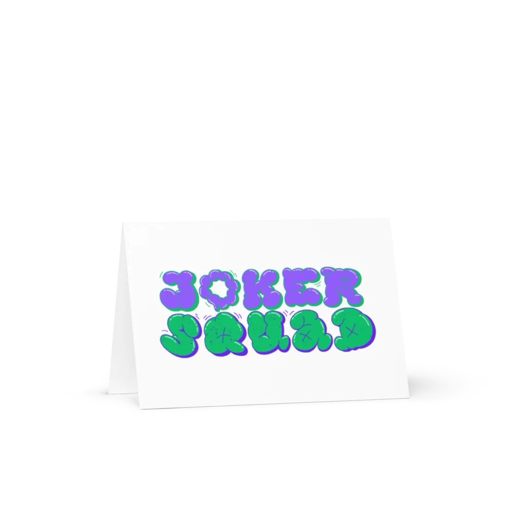 JokerSquad | Greeting Card product image (1)