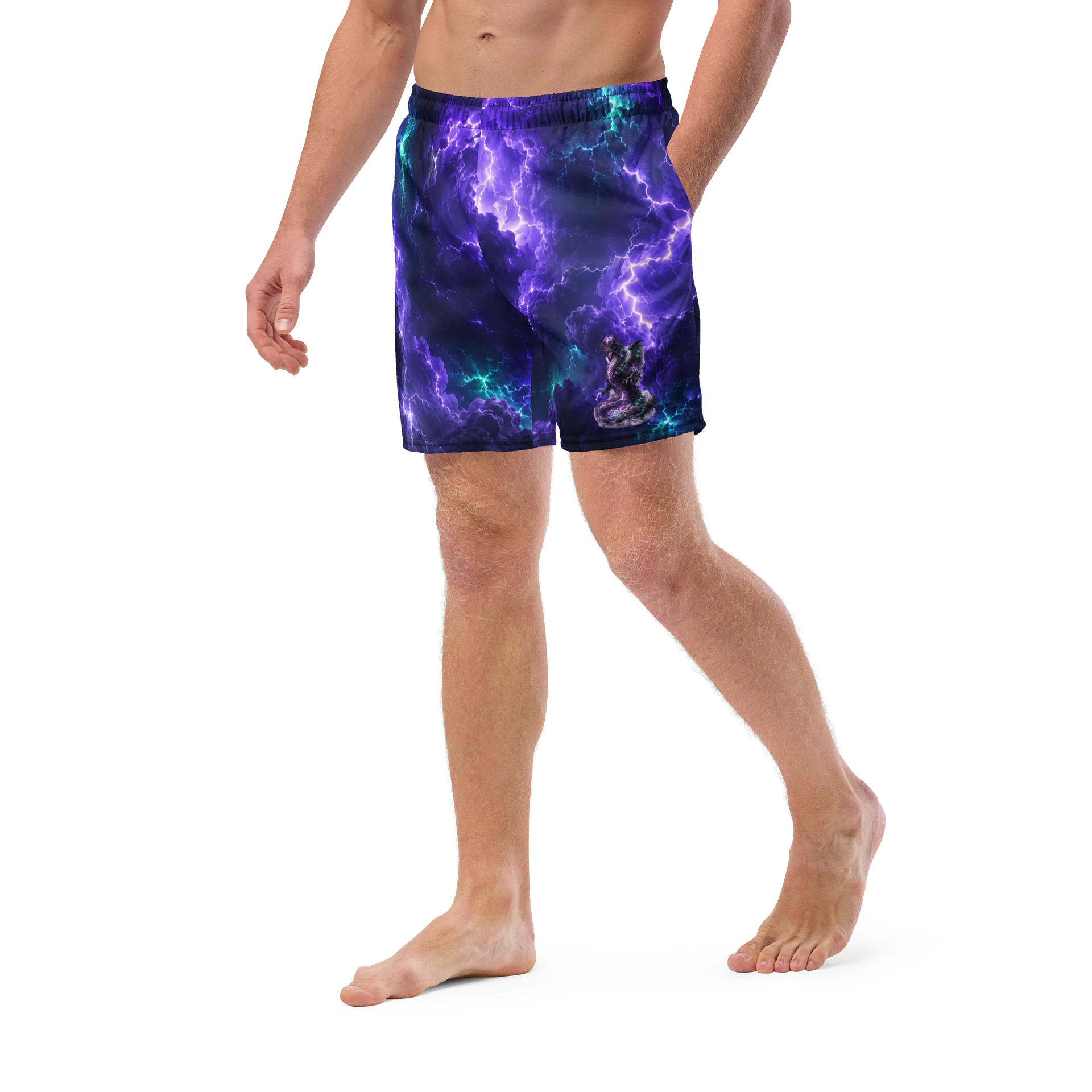 Purple Storm Swim Trunks product image (5)