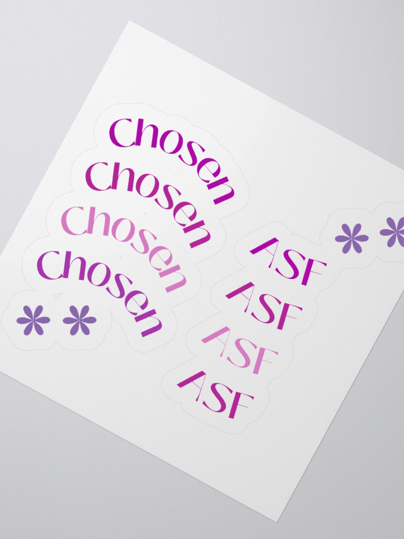 Chosen ASF Kiss Cut Stickers product image (2)