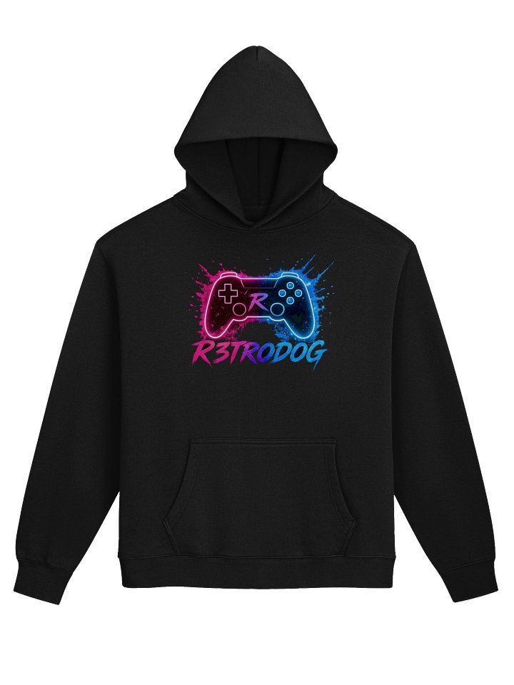 R3TRODOG Neon Controller Oversized Hoodie product image (1)