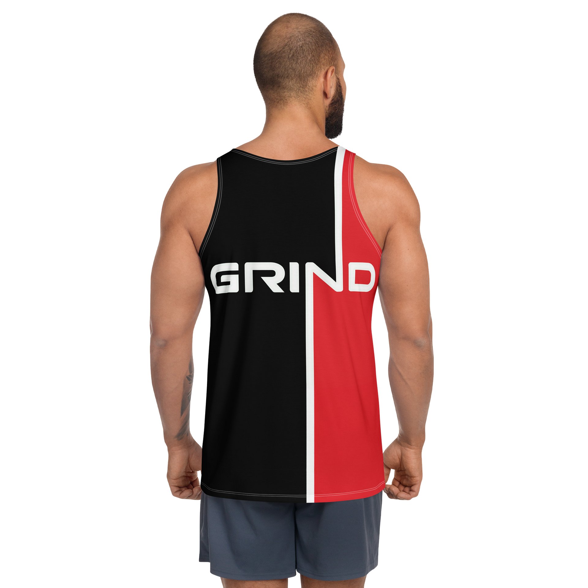 GRIND Dual-Tone Grind All-Over Tank Top product image (4)