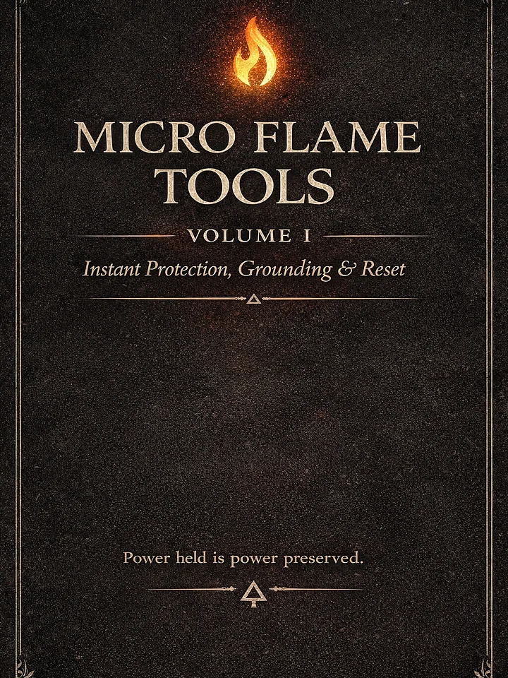 Micro Flame Tools Volume I Instant Protection, Grounding & Reset product image (1)