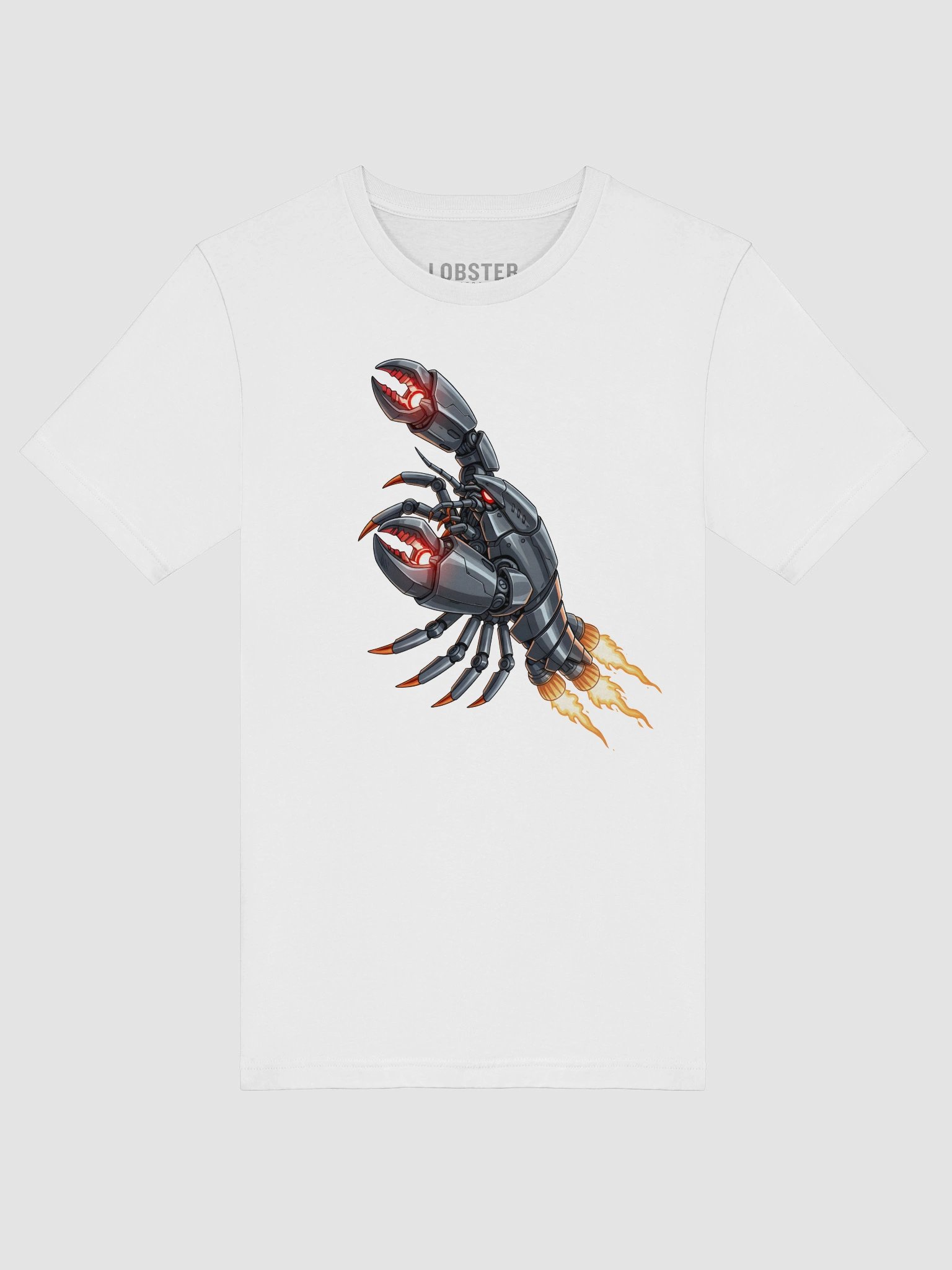 Mecha Lobster-09 T-Shirt | Futuristic Robot Lobster Graphic Tee product image (7)