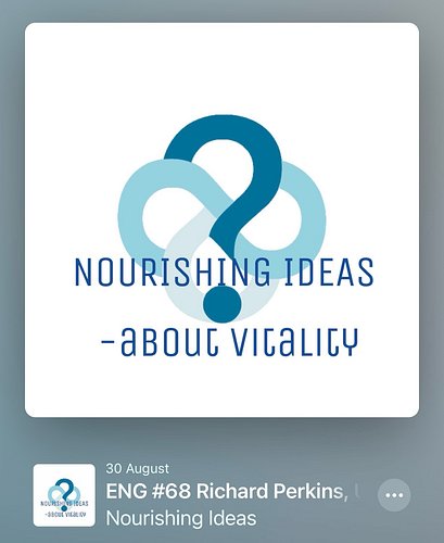 An open Q&A with participants at the #regenerativeagriculture festival with yours truly on the @nourishingideas podcast. Ever...