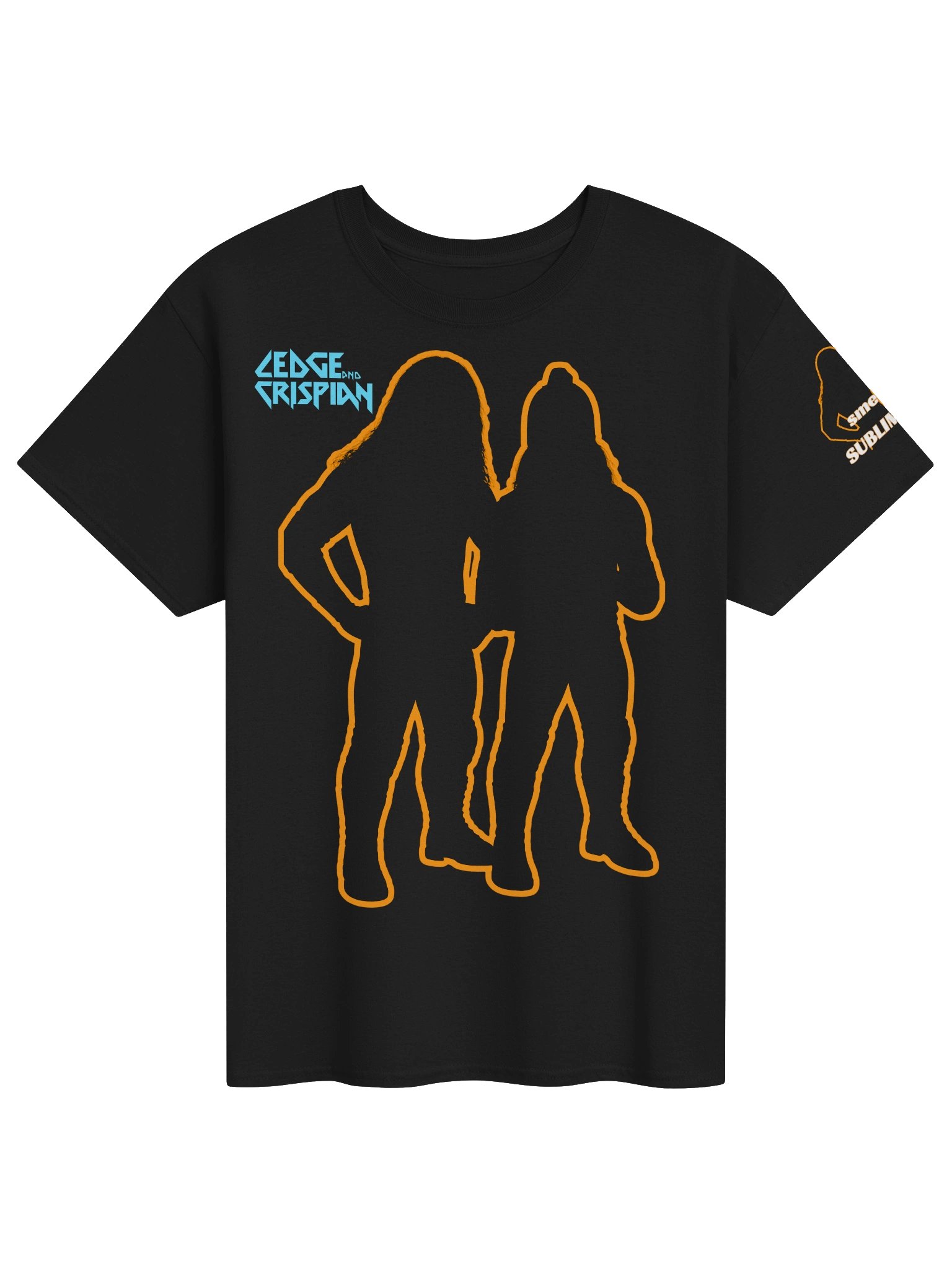 Ledge & Crispian Glow Tee V2 w/Sleeve & Back print product image (1)