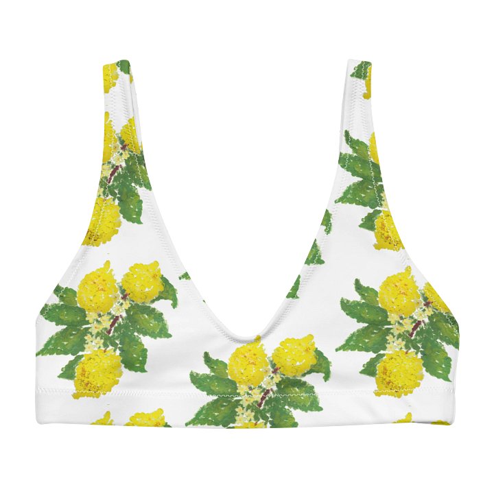Lemon Love White Swim Top product image (1)
