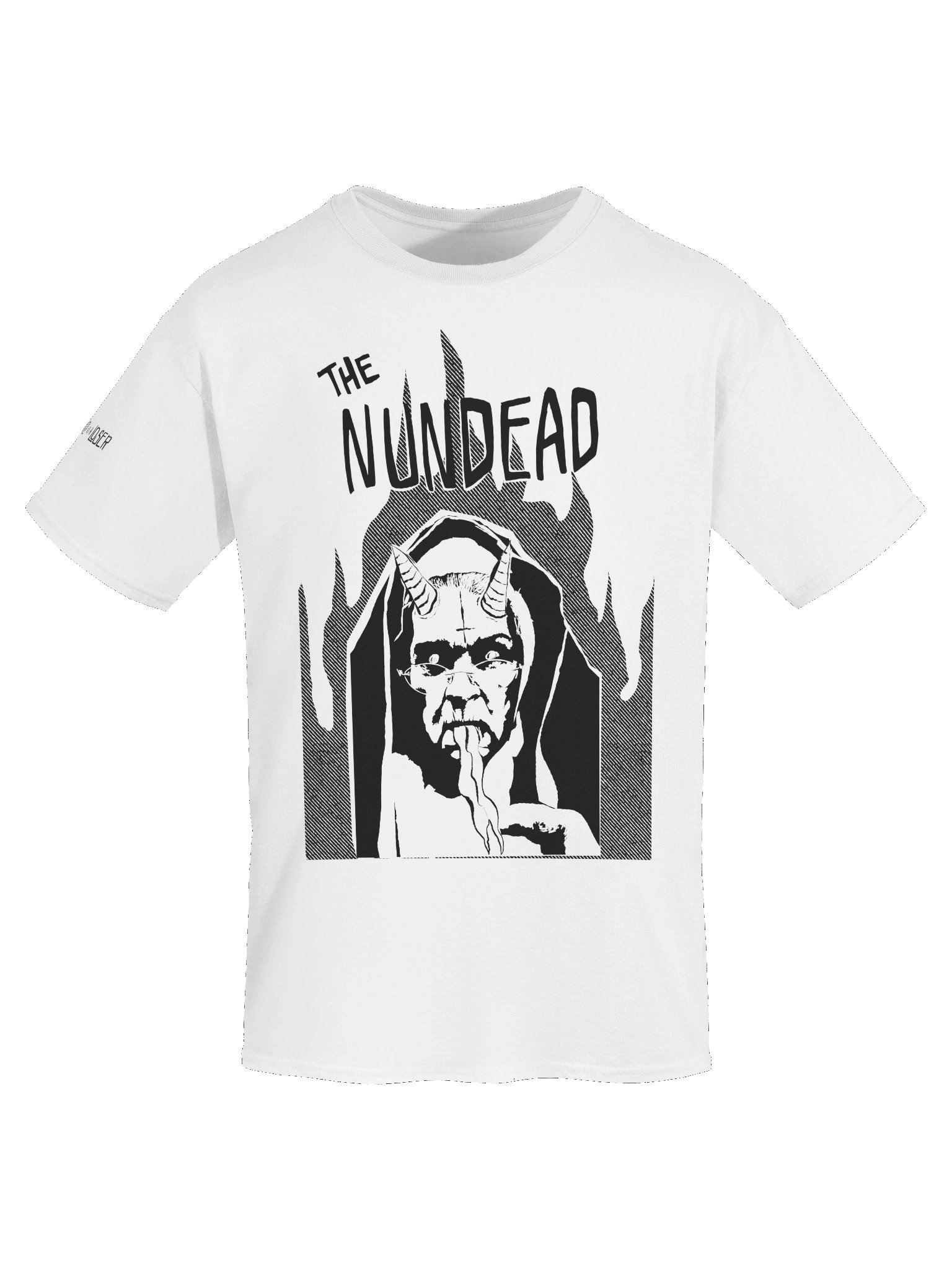 NunDead White Tee product image (5)