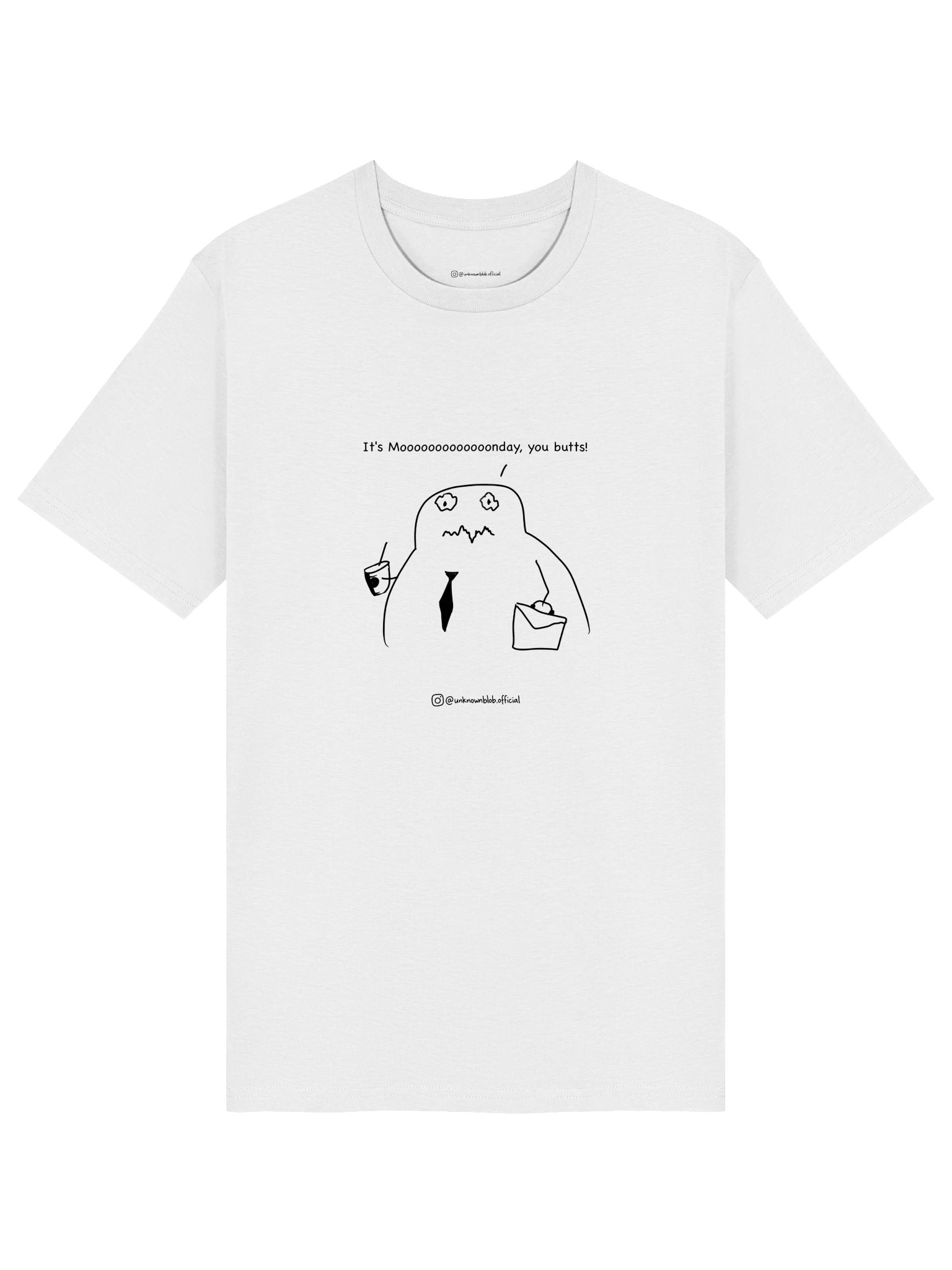 It’s Monday, You Butts! Blob Tee product image (14)