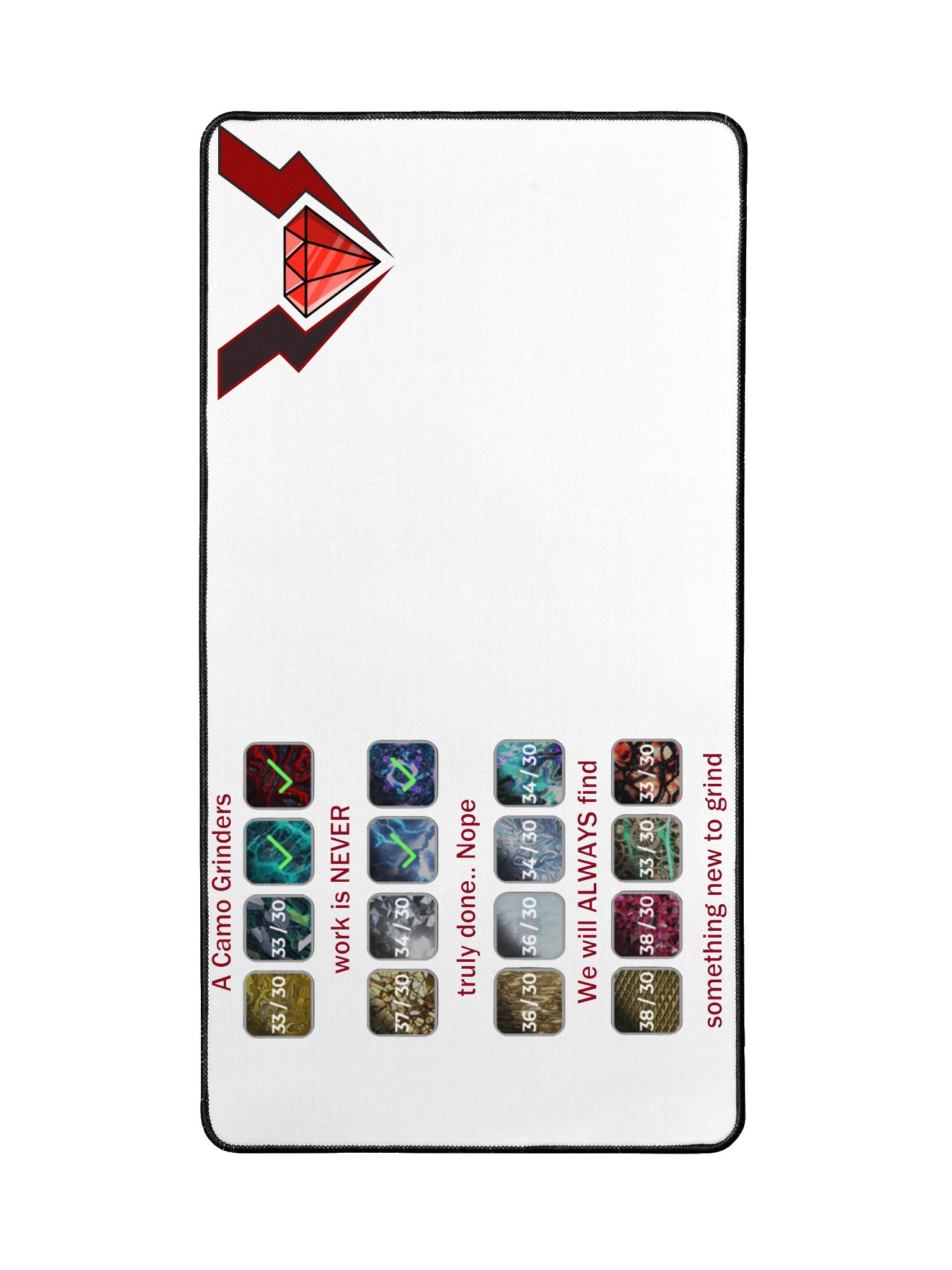 Camo Grinder Desk Mat v2 product image (2)