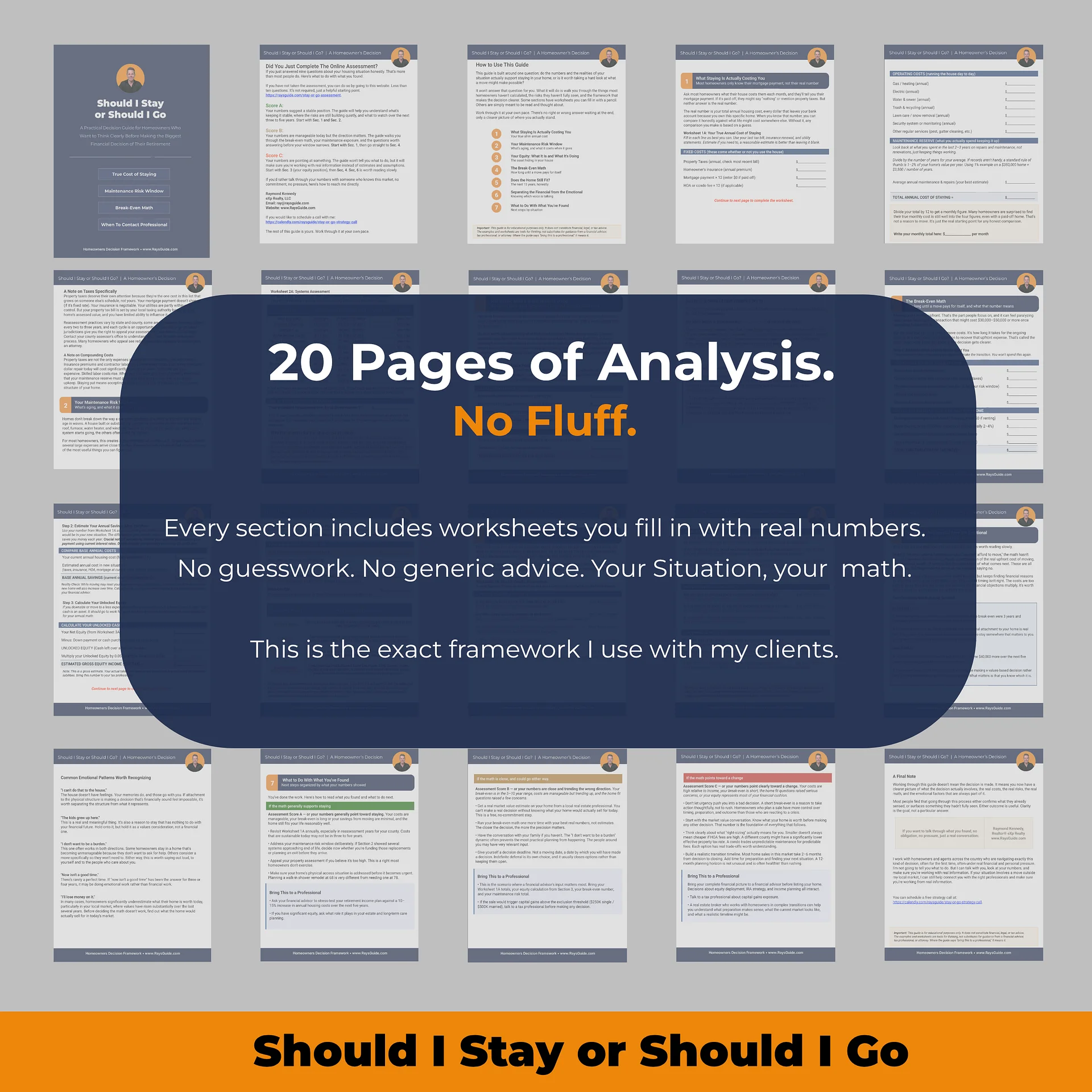 Should I Stay or Should I Go - Retirement Home Decision Guide product image (7)