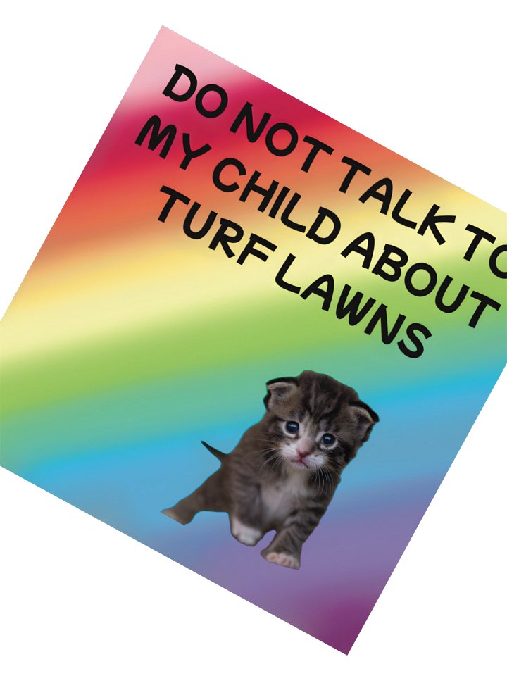 Do Not Talk To My Child About Turf Lawns Sticker product image (6)