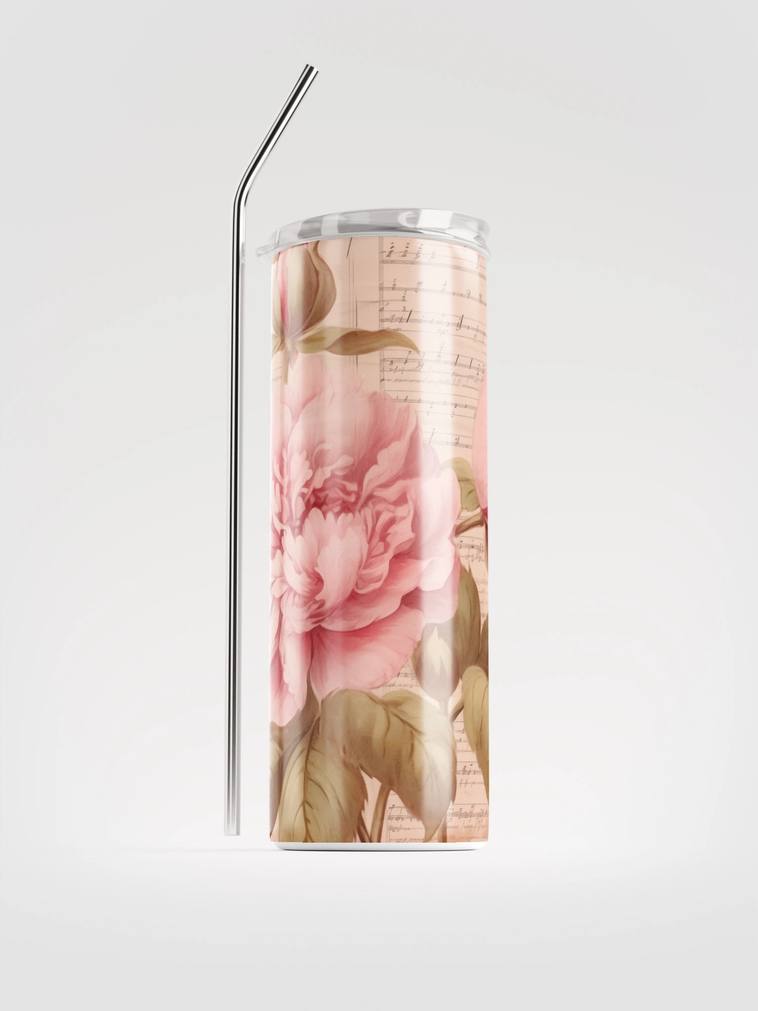 Musical Rose Stainless Steel Tumbler product image (1)