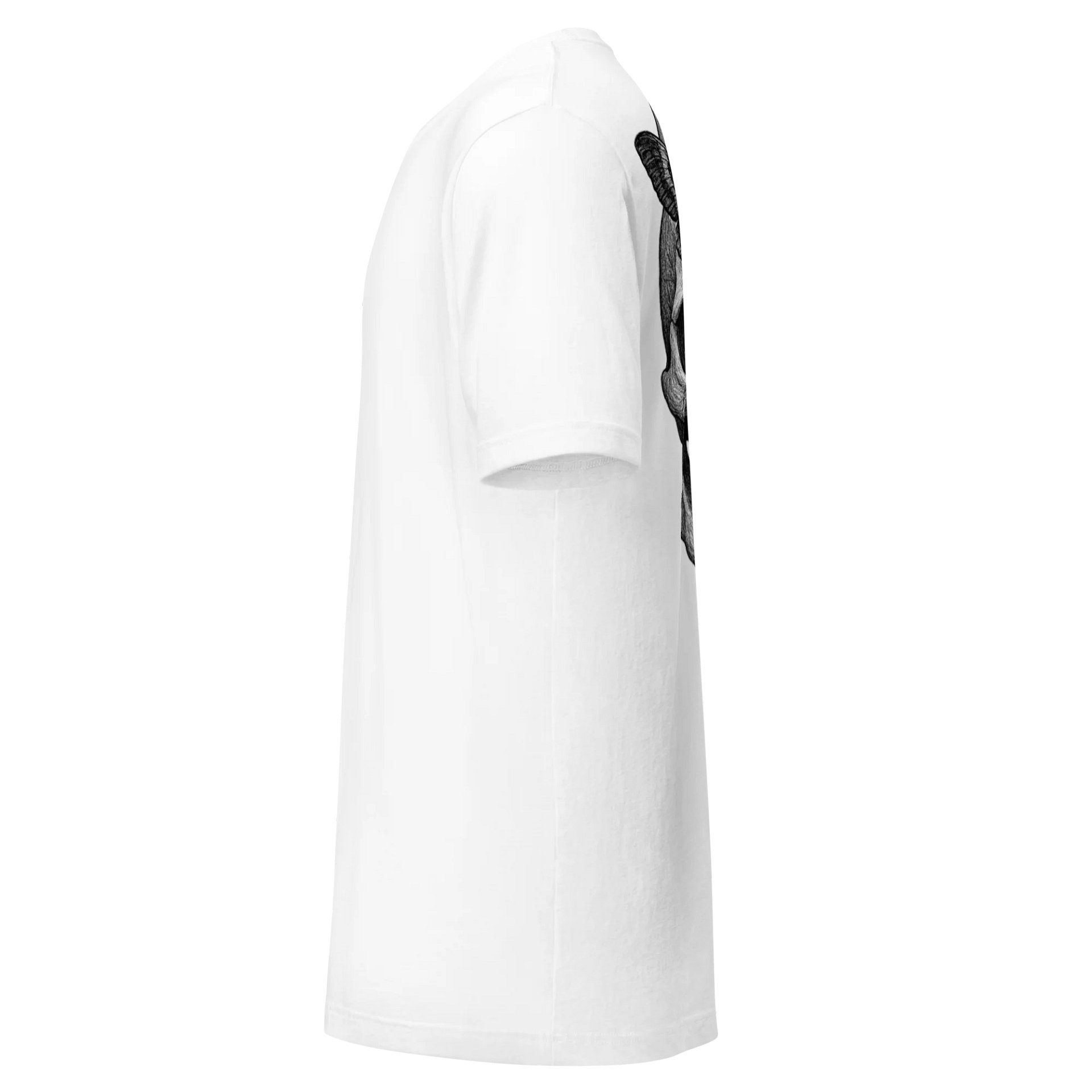 Skull Moth Tee (White) product image (5)