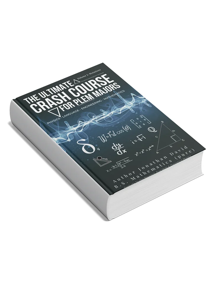 Volume 1: Notations | The Ultimate Crash Course for PLEM Majors product image (1)