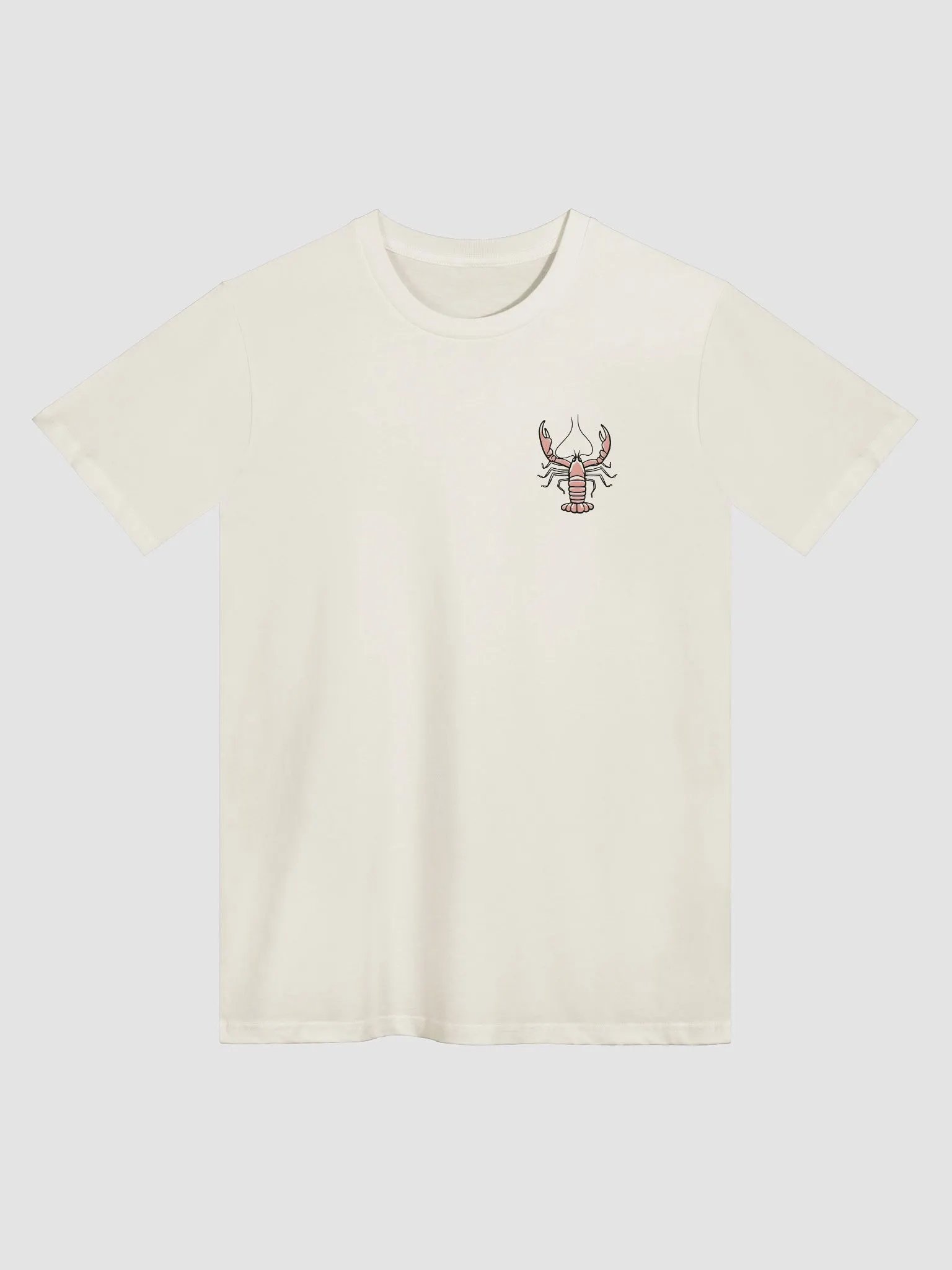 Minimalist One-Line Lobster Unisex T-Shirt product image (1)