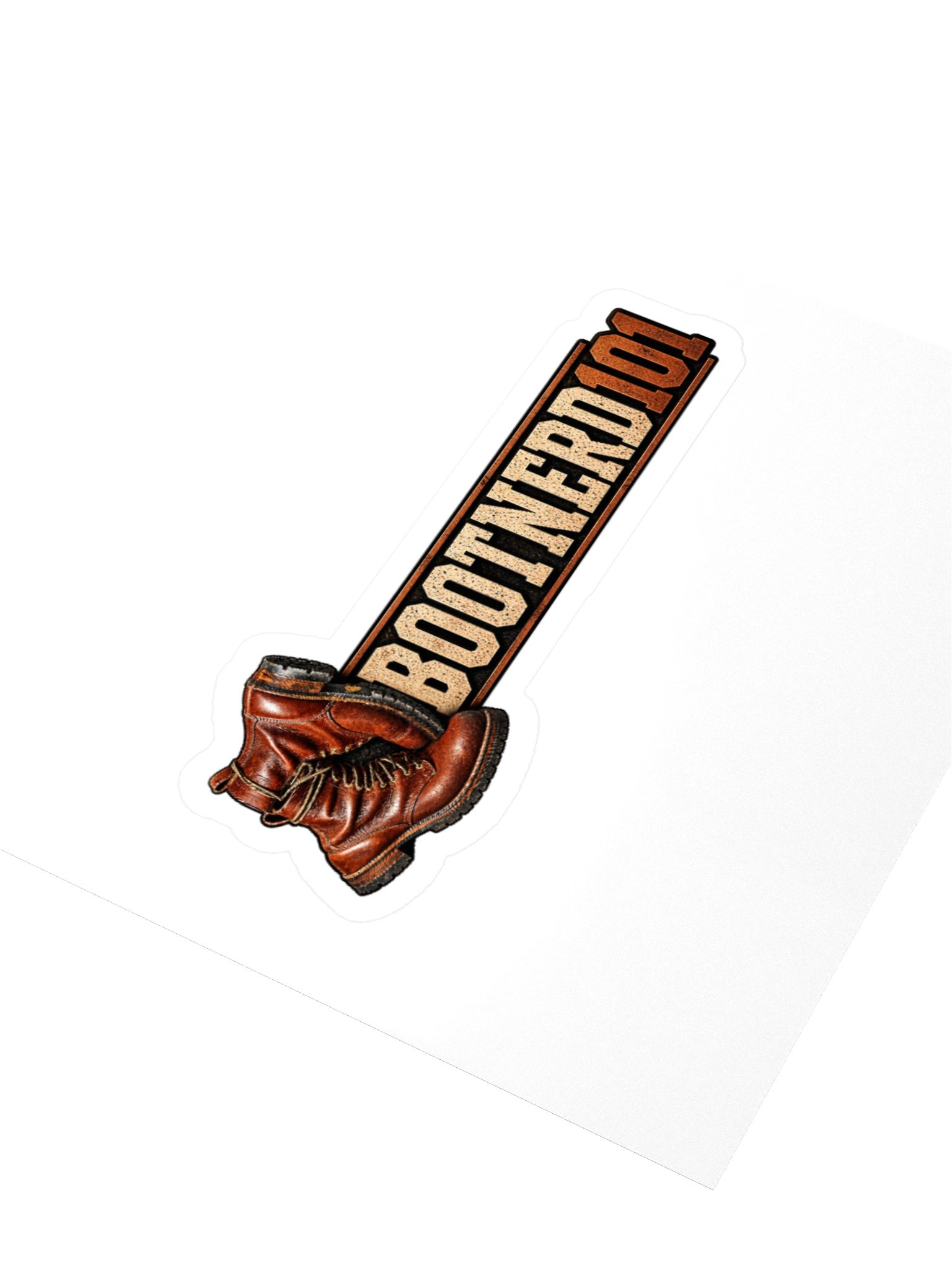 BootNerd101 Boots Logo Banner Sticker product image (3)