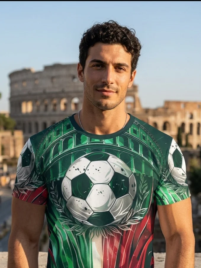 Italy Fantasy Football Mens T Shirt product image (1)