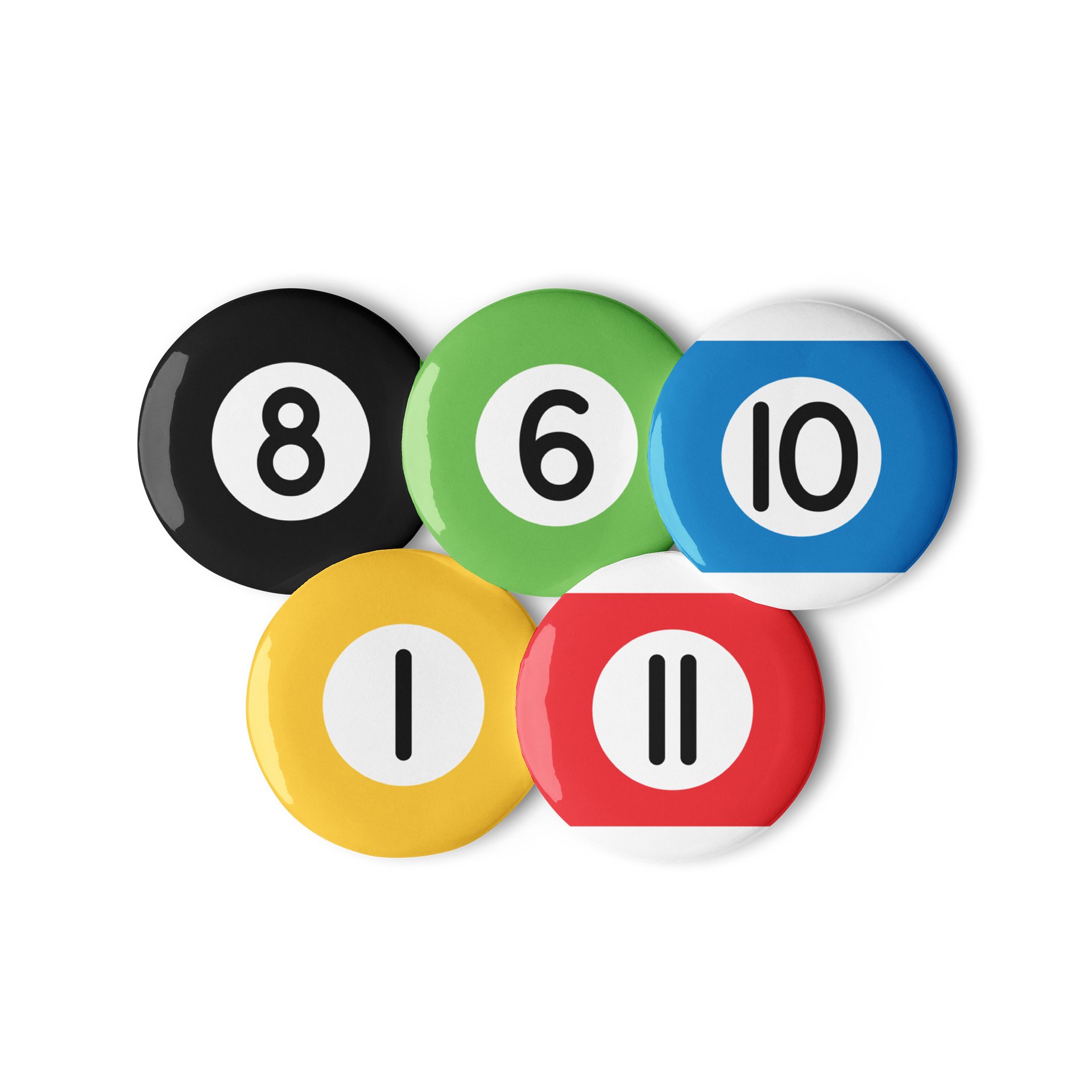Pool Ball Pins Set A product image (1)