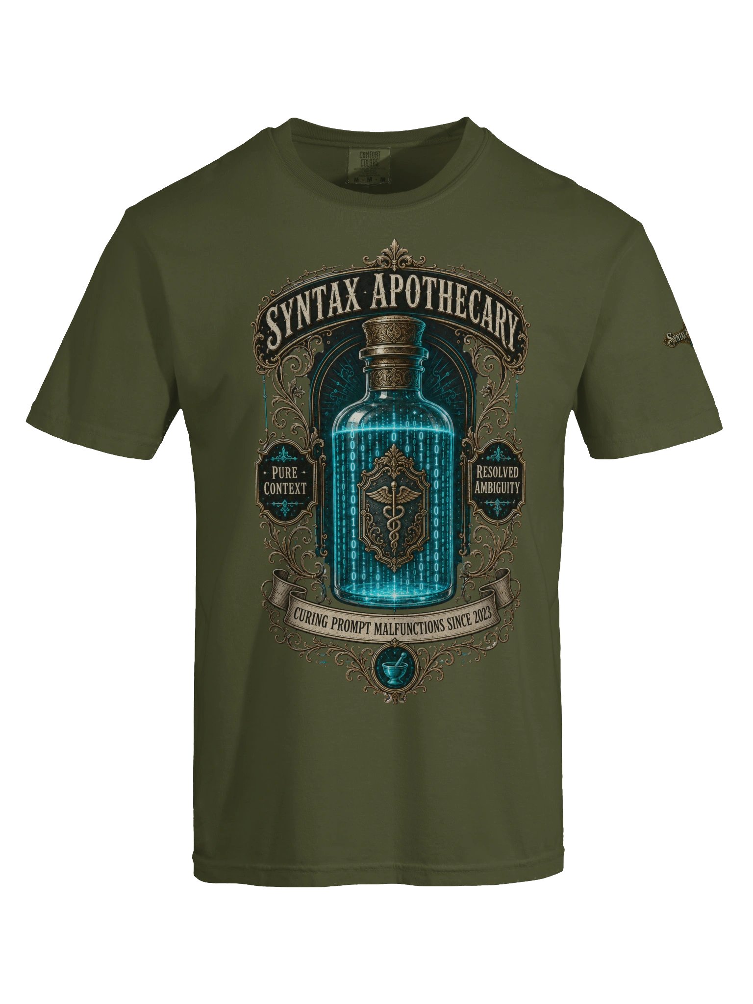 Syntax & Sarcasm — Syntax Apothecary Heavyweight Graphic T-Shirt product image (1)