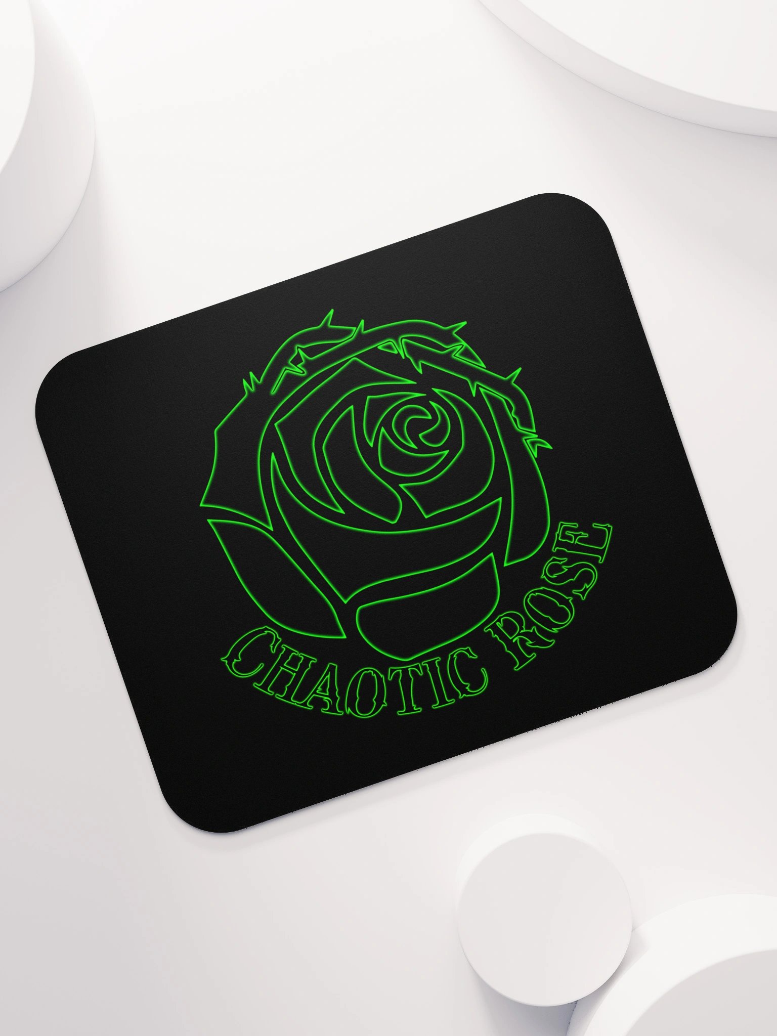 Chaotic Rose Mousepad product image (7)
