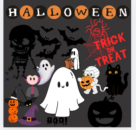 50 Halloween Coloring Book product image (1)