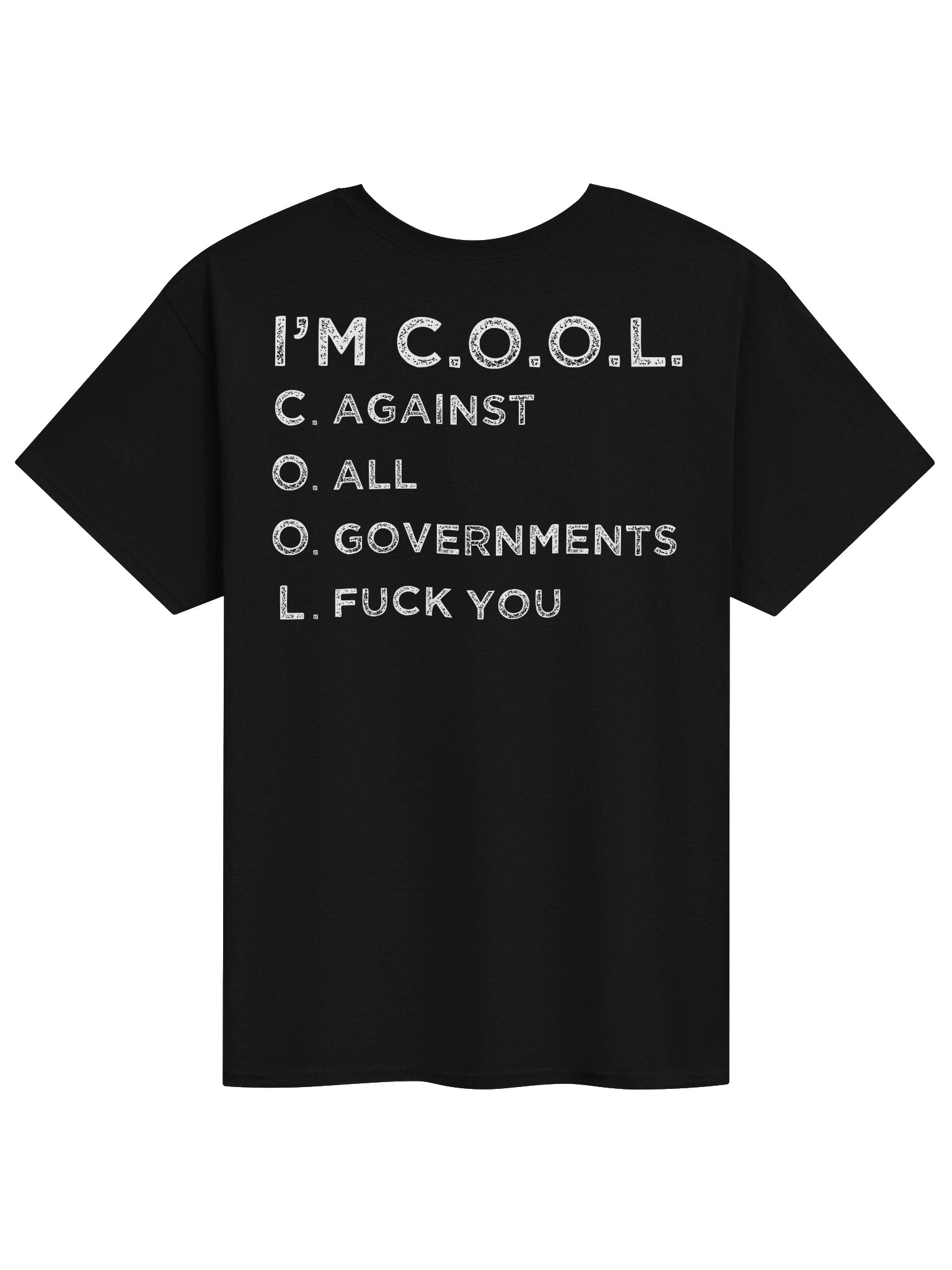I'M COOL (AGAINST ALL GOVT'S FUCK YOU) W/ INSIGNIA product image (2)