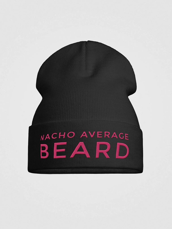 Nacho Average Beard Cotton Blend Beanie product image (1)