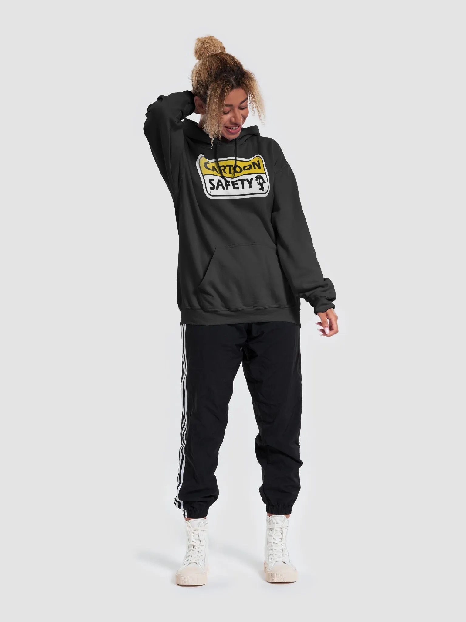 Cartoon Safety Logo Hoodie product image (35)