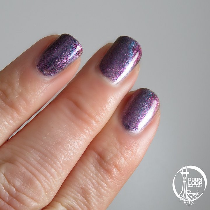 FAUSTS PRICE - Deep Purple and Blue Magnetic Nail Polish product image (2)