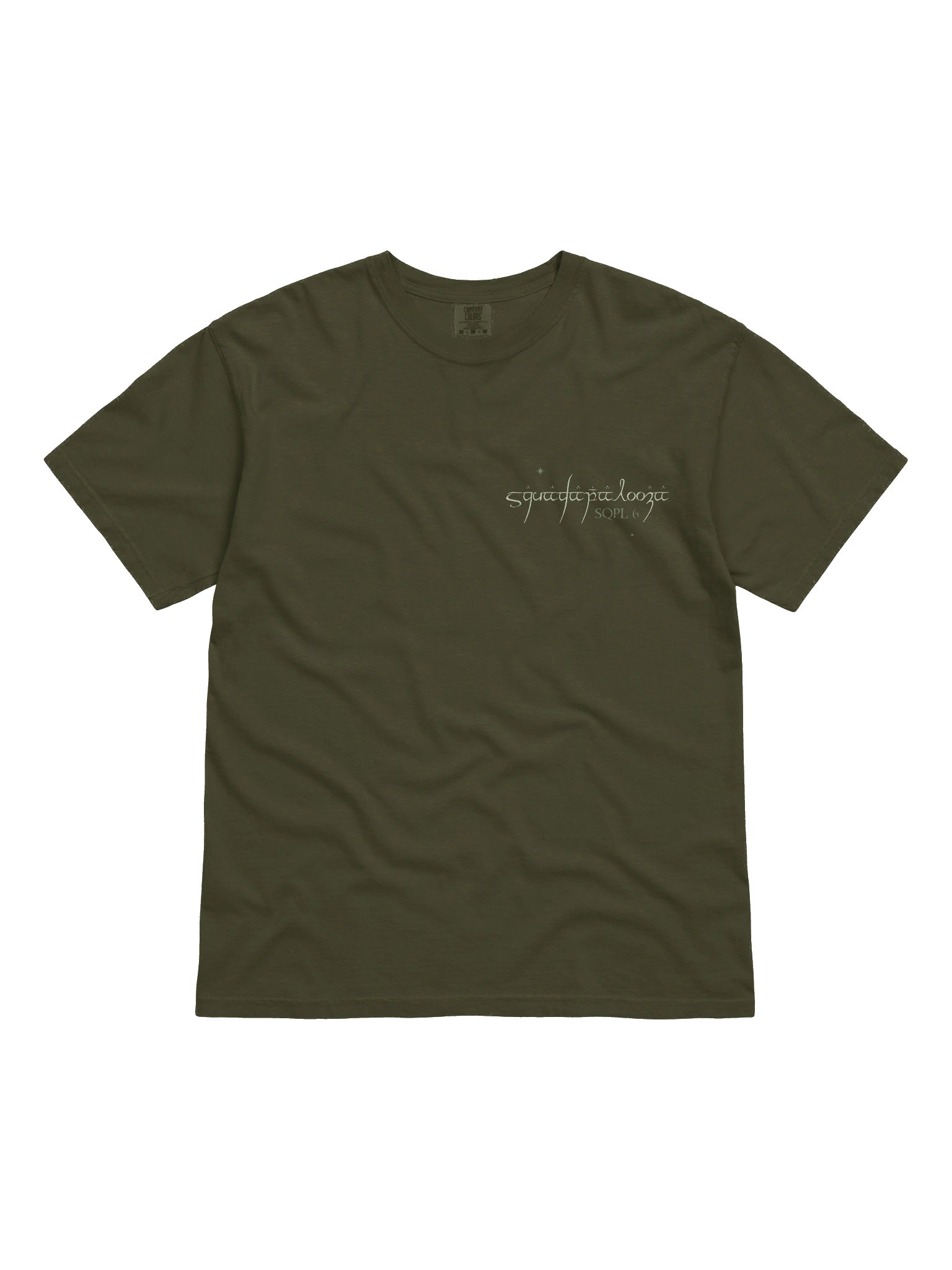 Squad of the Rings: SQPL 6 Tee Olive product image (1)
