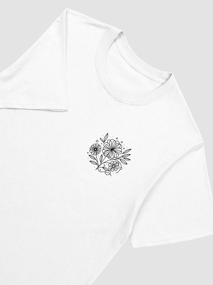 Line Art Flower T-Shirt product image (1)